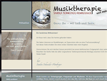 Tablet Screenshot of musiktherapie-sh.de